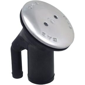 Perko 0540DPGCHR Vented Fill with Angled Neck for 1-1/2" Hose - Gas Marking