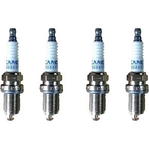 4x Spark Plugs for Chevrolet Buick Cadillac 1.4L 41 121, 55585517 Spark Plugs for 2014 Chevy Cruze 2013 Buick Encore 1.4 Sonic 2016 2015 2012 2011