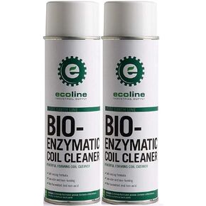 Ecoline - Bio-Enzymatic Coil Cleaner, Removes Dirt, Lint and Grease from Air Conditioner, Refrigerator, Condenser Coil, Evaporator, Heater Coil Fins (Pack of 2)