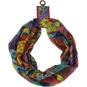 Laurel Burch Artistic Infinity Scarf Collection
