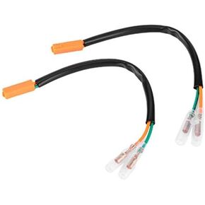 aqxreight Turn Signal Wiring Connector, Motorcycle Turn Signal Wiring Adapter Plug Fit for Z125 Z250 Z300 Z650 Z900