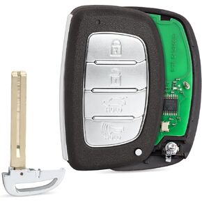 Keyless Entry Smart Remote Car Key Fob fits for Hyundai Sonata 2018 2019 433MHz 8A Chip(FCC ID:CQOFD00120 P/N:95440-C1500NNA 95440-C1500) 4 Buttons