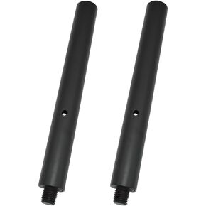 subwoofer Pole,Speaker Pole Mount,12 inch Extended Speaker Pole,with 35mm and M20 Speaker Pole (2 Packs Black)