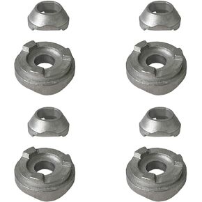 4 عبوات 152498-00 386303-00 مجموعات القابض المتوافقة مع Dewalt DW255-AR نوع 2/3 قابض الإخراج وقابض Intermed COMBO00194