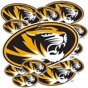 Desert Cactus University of Missouri Tigers Mizzou Stickers Vinyl Decals Laptop Water Bottle Car Scrapbook T3 (Type 3-1)