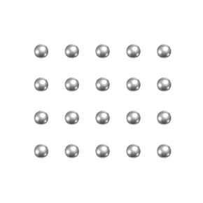 uxcell 2500pcs 2mm Carbon Steel Bearing Balls G1000 Precision