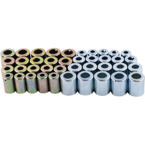 Reduced Hose Ferrule Set #6#8#10#12 Size Color Zinc Coating and Blue White Zinc Coating
