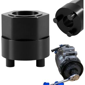 A/C Compressor Clutch Hub Remover Tool 20mm for Drive Hub of Denso Clutchless Compressors 5SE09C 5SE12C 5SEL12C 5SL12C 6SEL14C 6SEL16C 6SEU14C 6SEU16C 7SEU16C 7SEU17C
