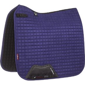 Suede Dressage Square Ink Blue Large