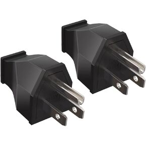 STARELO Extension Cord Ends 125V 15A 2Pole 3Wire Male Plug and Female Connector Straight Blade Plug Replacement Electrical Extension Cord End(Male & Female 5 Set)