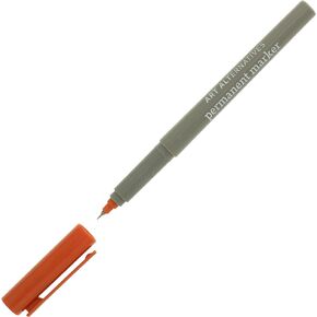 Art Alternatives Permanent Marker, Extra-Fine, Brown - 1.2mm Felt Nib - Permanent - Multi-surface - Drawing + Writing + Illustration