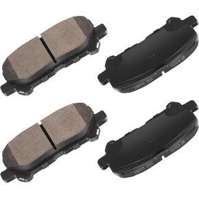Rear Ceramic Brake Pads Kits 4pcs fit for 2014-2017 for Acura MDX,2012-2019 for Honda Pilot,2017-2019 for Honda Ridgeline