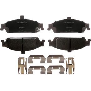 ACDelco Silver 14D727CHF1 Ceramic Front Disc Brake Pad Set