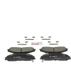 BOSCH BC731 QuietCast Premium Ceramic Disc Brake Pad Set - Compatible With Select Cadillac XLR; Chevrolet Corvette; Pontiac GTO; FRONT