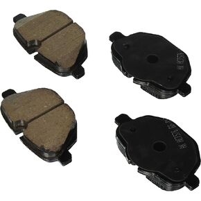 Akebono EUR1473 Euro Ultra Premium Ceramic Disc Brake Pad Kit, GREY