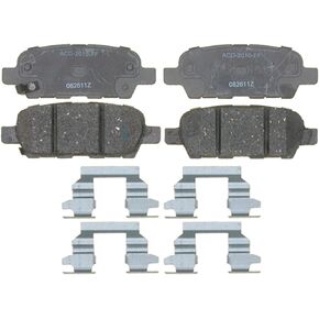 ACDelco Silver 14D1288CH Ceramic Rear Disc Brake Pad Set with Hardware
