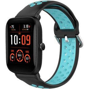 Sport Bands Compatible with Amazfit Bip U Pro Band Men Women, Breathable Sweat-resistant Replacement Silicone Bands Straps Compatible with Amazfit Bip U Pro Wristband in Kuwait