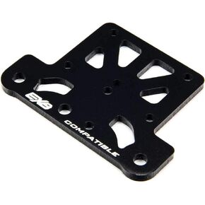 ARRMA Aluminum Top Plate, Black, ARA320598 Medium