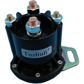 Starter Solenoid Relay Switch Compatible with 684-1241-212 684-1241-212-06 684-1241-012 Hydraulic Rv Grid Heater Lawn and Garden Applications 12V Power Seal Copper Contact 4 Terminals Z427