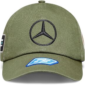 Mercedes AMG Petronas Formula One Team George Russell Vintage Find Hat - Green - One Size