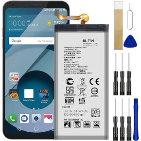 for TracFone LG Journey L322DL Replacement Battery BL-T39 with Repair Tool Kit and Adhesive