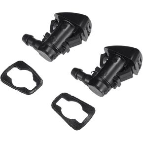 uxcell Front Windshield Washer Nozzle for Ford Fiesta 2011-2019 Windshield Sprayer Jet Replace BE8Z-17603-A