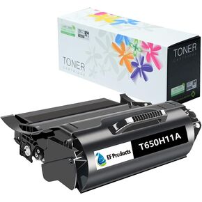 T650H11A Remanufactured for Lexmark T650 T652 T654 T656 Toner Cartridge (BK 25,000 Pages)