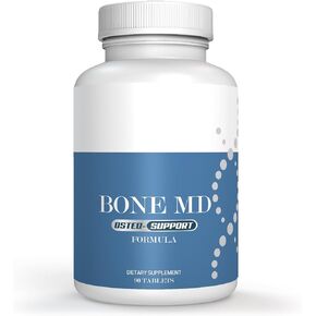 Bone MD Osteo Strength Ultimate Health Support | Supplement for Women and Men | Promote Density 90 Tablets