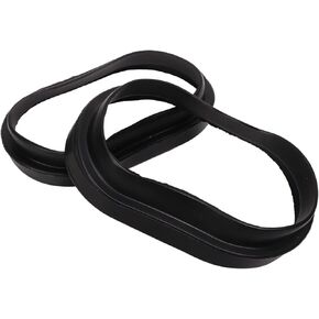 Intake Pipe Seal Boot 2 Pcs Air Intake Tube Duct Rubber Boot Inlet Pipe Seal Replacement for Suzuki GSXR 600 750 1000