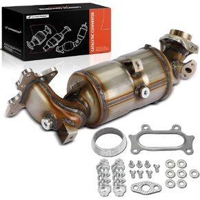 A-Premium Front Catalytic Converter Kit Direct-Fit Compatible with Honda Civic 2012-2013 & Acura ILX 2013-2014, 1.8L 2.0L, EPA Compliant