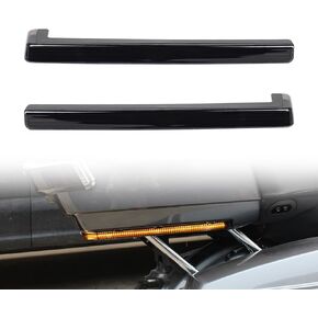 Smoke Accent Tour Pack Side Marker Lights Compatible with Harley Ultra Limited CVO Road Glide Tri Glide 2006-2022,Rear Turn Signal Tour Pack Side Marker Lamps Assembly