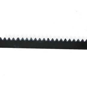 1/8" Sawtooth Bezel Wire .999 Fine Silver Flat Serrated (Qty=20 Inches)