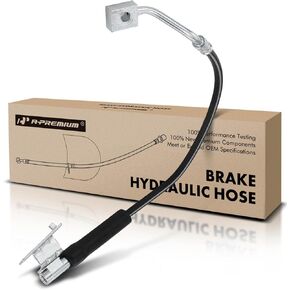 A-Premium Rear Driver Brake Hydraulic Hose Compatible with Select Ford, Lincoln and Mercury Models - Crown Victoria 2003-2005, Town Car 2003-2009 2011, Grand Marquis 2003-2005, Marauder 2003-2004