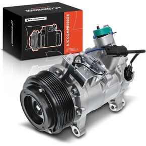 A-Premium Air Conditioner AC Compressor with Clutch Compatible with BMW X3 2.0L 2013-2015, X1 2.0L 2012-2015, X4 2.0L 2015, Z4 2.0L 2012-2016