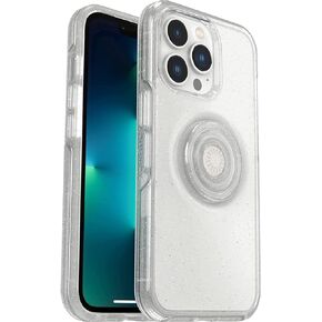 OtterBox + Pop Symmetry Series Case for iPhone 13 Pro (Only) - Non-Retail Packaging - Stay Peachy (Pink Graphic)