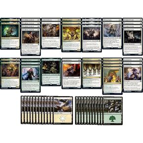 Elite Selesnya Humans Deck - Green White - Very Powerful - Modern Legal - Custom Built - Magic The Gathering - MTG - 60 Card!