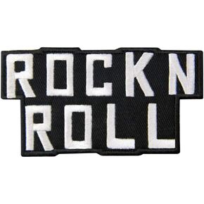 Rock and Roll Metal Music Punk Patch Embroidered Morale Applique Iron On Sew On Emblem