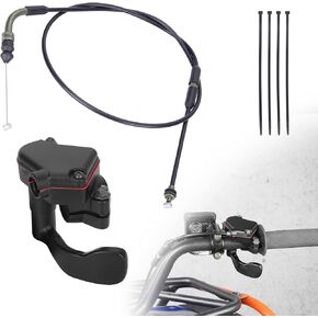 RUTU 7/8'' 22mm Nylon Thumb Throttle Cable Accelerator Control Assembly for GY6 150cc 157QMJ Scooters, ATV, Quads, Tao Tao Jonway Moped, Coolster