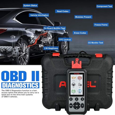 Autel MaxiDiag MD806 PRO OBD2 Scanner: Full Systems Diagnostic Scan Tool w/Live Data Oil Reset BMS SAS Throttle A/F EPB D-P.F, AutoScan, Up of MD808 MD806 MD805 MD802, Free Update, Data Print in Saudi Arabia