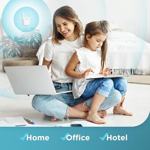 N300 WiFi Extender Booster Repeater للمنزل والخارج - معزز إشارة موسع أجهزة إرسال واستقبال الشبكة اللاسلكية in Saudi Arabia
