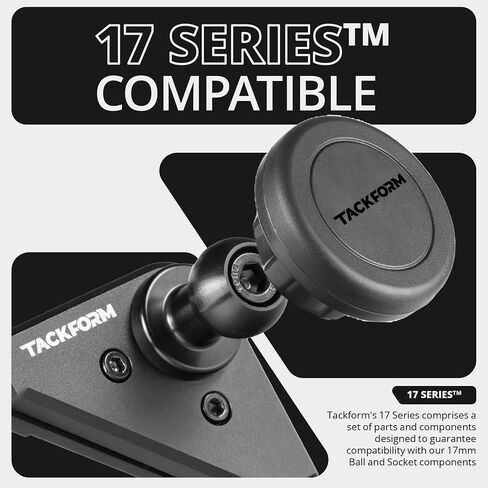 Tackform Vent Phone Mount Compatible with 2021-2024 Ford F150 and Raptor | CNC Machined Aluminum | Zero Slip, Anti-Scratch | Universal Magnetic Phone Holder | Short Reach | (NOT MAGSAFE Compatible) in Saudi Arabia