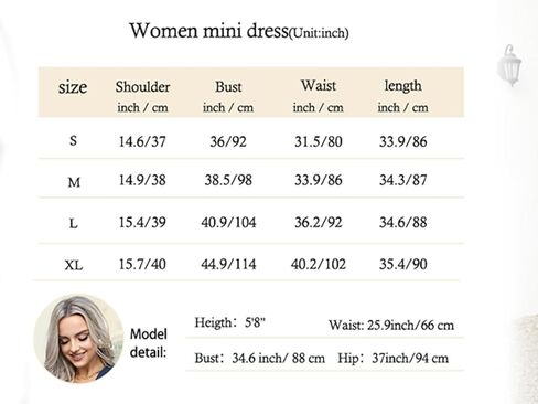 فساتين الصيف النسائية Ladyful 2024 فستان قميص كتان برقبة على شكل V فستان قصير مكشكش وأكمام قصيرة فستان الشاطئ in Kuwait
