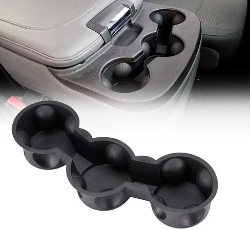 HAKA TOUGH 3 Cup Holder for 2013-2018 Dodge Ram 1500 2500 3500 4500 5500 with 40/20/40 Seat with Fold Down Center Console Accessories,Replace OEM # ‎68206301AA Black in Saudi Arabia