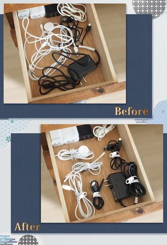 Viaky 10 Piece Silicone Reusable Cable Ties Cord Organizer Wire Holders For Cords Cable Straps Travel USB Charging Earphone Cable Management (Black) in Saudi Arabia
