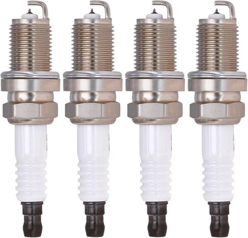 Spark Plugs BKR5EIX11 5464 Automotive Replacement Iridium Spark Plug Set of 4 Compatible with Toyota Hyundai Kia Celica Corolla Matrix MR2 Paseo Previa Prius Tercel Yaris Accent Elantra in Saudi Arabia