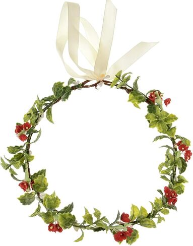 June Bloomy Rose Floral Crown Garland Flower Headband Headpiece for Wedding Festival in Saudi Arabia