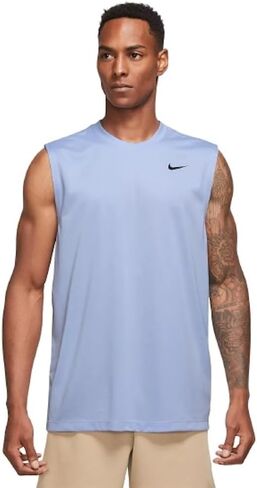 تيشيرت Legend بدون أكمام للرجال من Nike (الولايات المتحدة، Alpha، XX-Large، عادي، عادي، Cobalt Bliss) in Kuwait