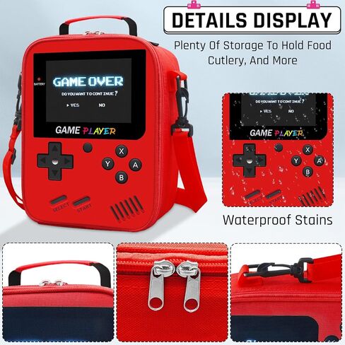 Backpack For School Boys - 3pcs 17″ Gamer Boys Backpack For Elementary Middle School - 3-in-1 Boys Backpack And Lunch Box Set For Ages 6-18 Kids Children Teens in Saudi Arabia