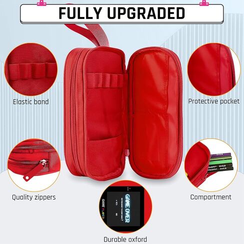 Backpack For School Boys - 3pcs 17″ Gamer Boys Backpack For Elementary Middle School - 3-in-1 Boys Backpack And Lunch Box Set For Ages 6-18 Kids Children Teens in Saudi Arabia
