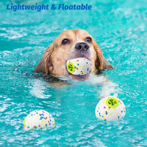 كرة لعبة تيكاتون للكلاب، ليست للمضغ العدواني، لعبة ألغاز تفاعلية للحيوانات الأليفة للسلالات المتوسطة والكبيرة، رائعة لجلب ألعاب القذف وتحفيز التسنين in Kuwait